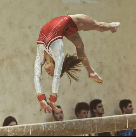 Julie Pertuiset, ancienne gymnaste de niveau national